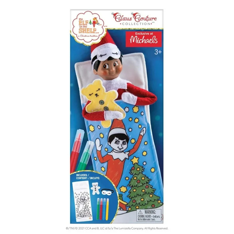 The Elf on the Shelf: Doodles and Dreams Sleeping Bag | Walmart (US)