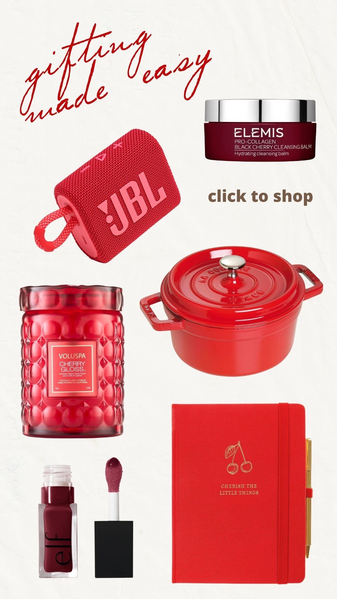 💋✨ Gifting made Easy 🎁🙌🏼

#ChristmasGifts #HolidayGifting #GiftGuide #GiftIdeasForHer #FestiveFinds #HolidayShopping #AmazonFinds #StockingStuffers #HolidayInspo

#LTKGiftGuide #LTKGiftGuide #LTKFindsUnder100 #LTKHoliday