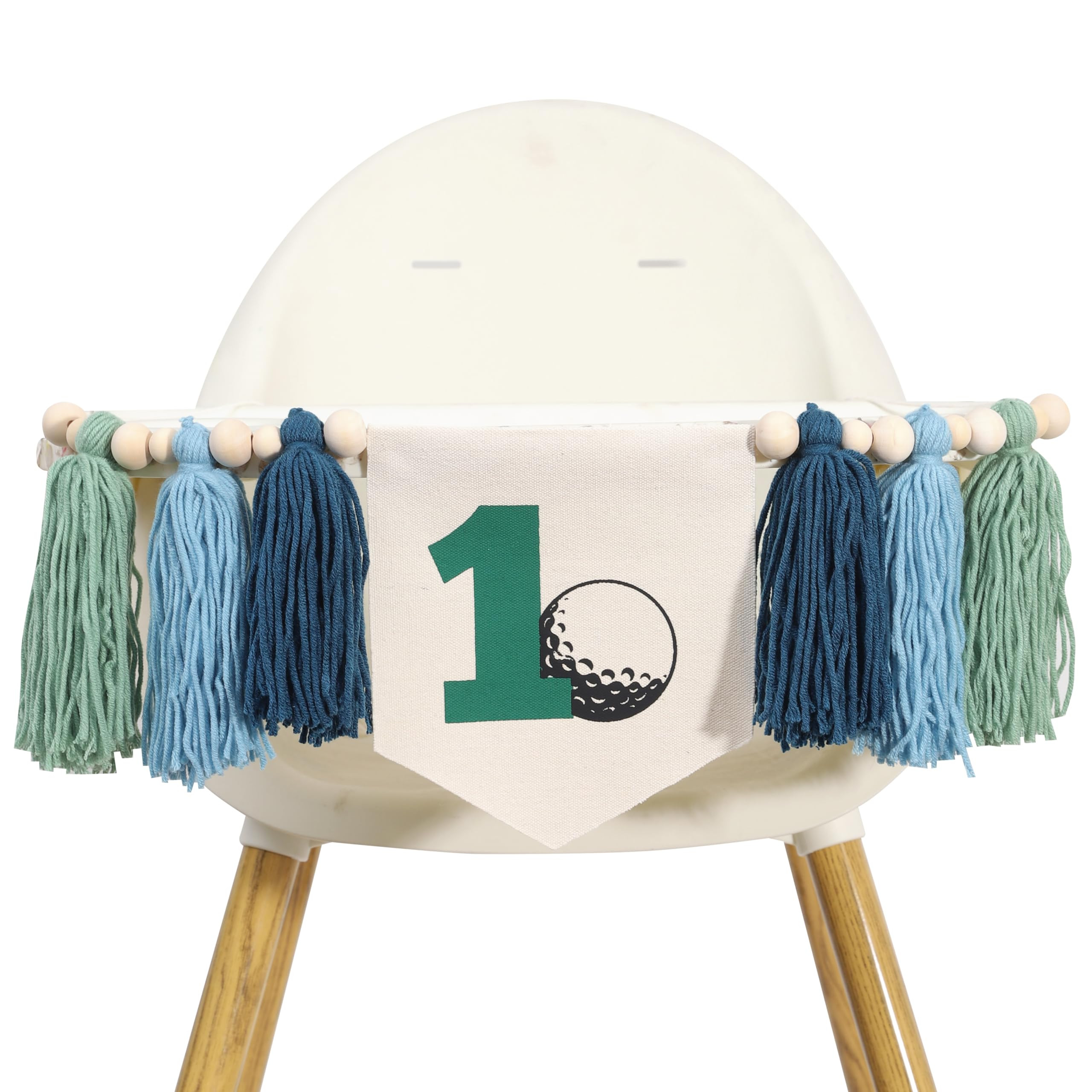 Golf One High Chair Banner - Hole In One First Birthday Tassel High Chair Banner,Golf 1st Birthda... | Amazon (US)