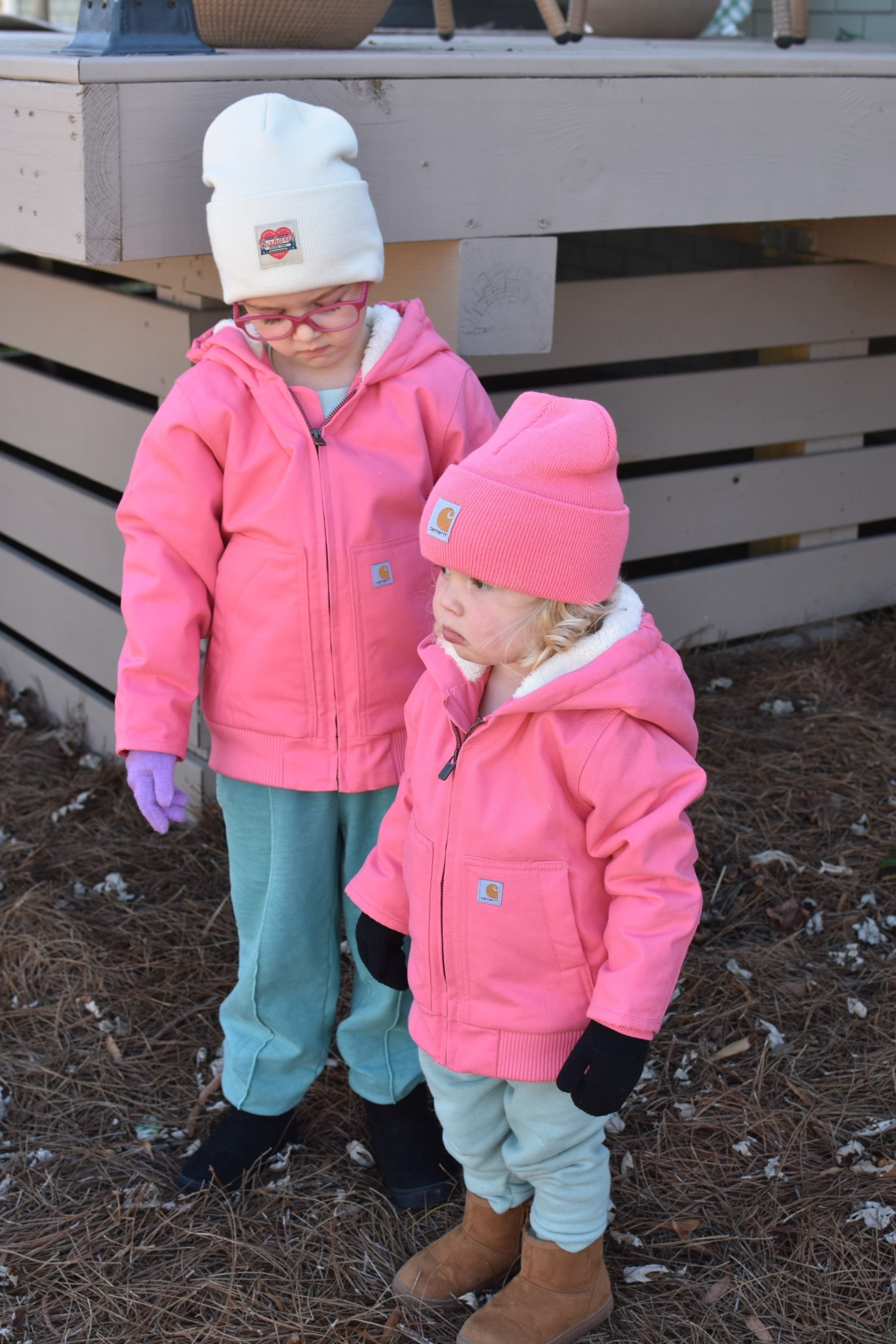 It just turned cold in the south!! Carhartt coats for kids are Sherpa lined and made to play in. I love the pink for little girls. 🩷
Coast run true to size, hats run small! 5 year old is in an adult, 2 year old is in a youth  

#LTKHoliday #LTKGiftGuide #LTKKids