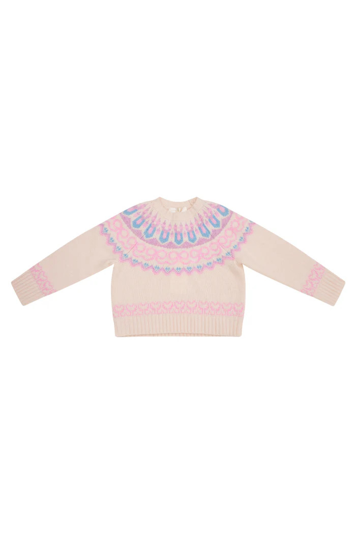 Girls Albine Wool Pullover | LoveShackFancy