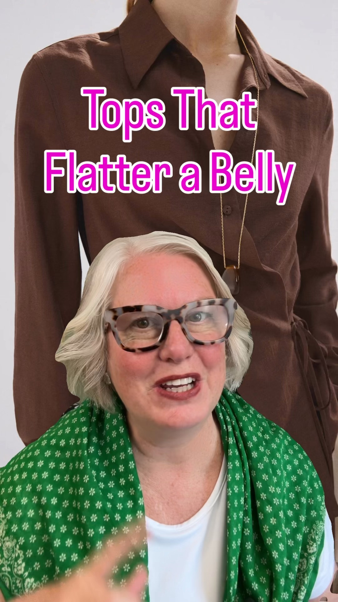 Tops that flatter a tummy! If you are a woman over 50 and your tummy has changed, these five top styles will become your wardrobe go-tos. Ruched, wrap, tunic, blouson, and A-line — every one of these is designed to skim, drape, and flatter without ever clinging.

#LTKMidsize #LTKPlusSize #LTKOver40