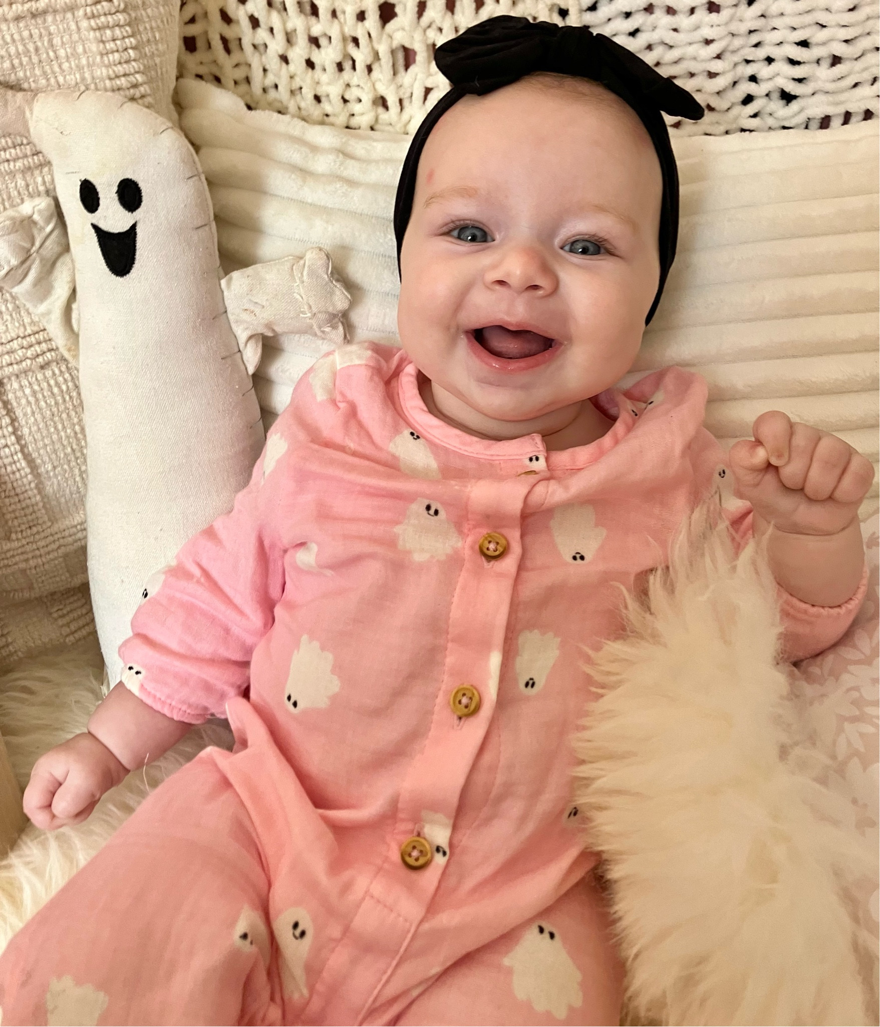 Spooky cute romper by Cat and Jack for your little ghoulie this Halloween 👻💕 #target #catandjack #ghost #halloween #babysfirsthalloween #babyclothes 

#LTKHalloween #LTKHoliday #LTKSeasonal