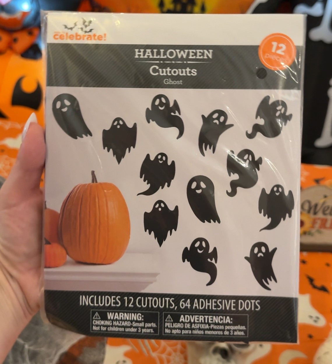 Halloween ghost wall decor cut outs easy to put on wall home decor last-minute decorations 

#LTKFindsUnder50 #LTKHome #LTKHalloween