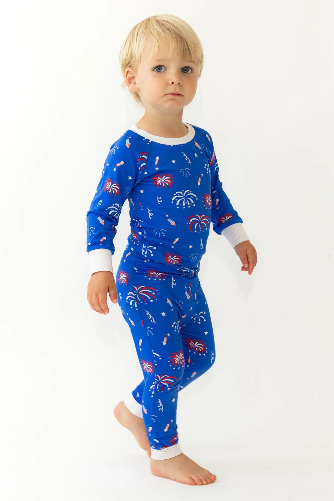 Firecracker Two-Piece Pajamas | Tiny Jams