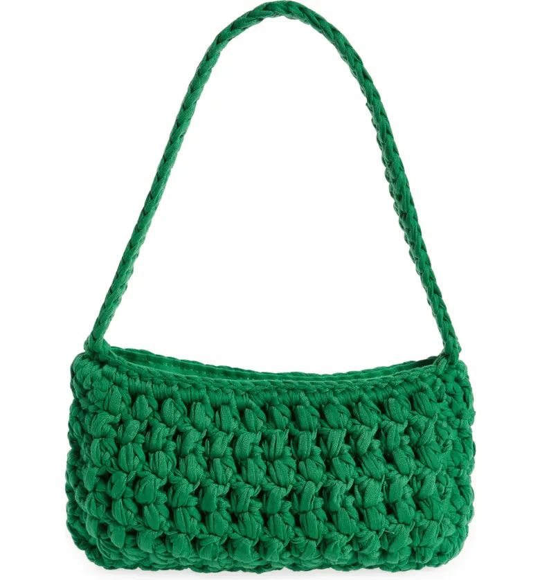 Topshop Crochet Shoulder Bag | Nordstrom | Nordstrom
