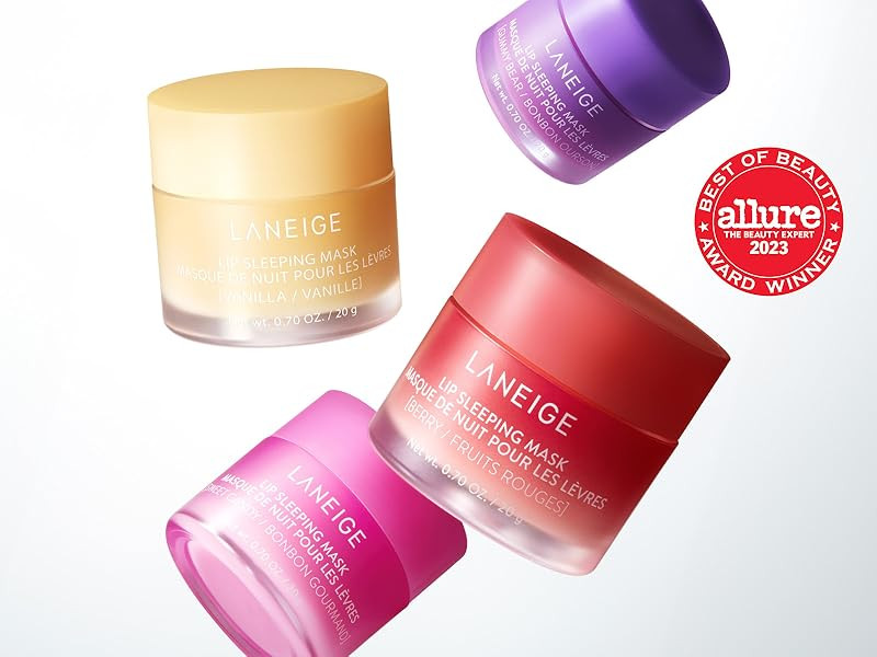 LANEIGE Lip Sleeping Mask: Nourish, Hydrate, Vitamin C, Murumuru & Shea Butter, Antioxidants, Fla... | Amazon (US)