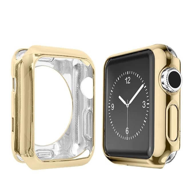 Alritz for Apple Watch Case 42mm, Soft Slim TPU Protective Case Anti-Scratch Bumper Cover for App... | Amazon (US)