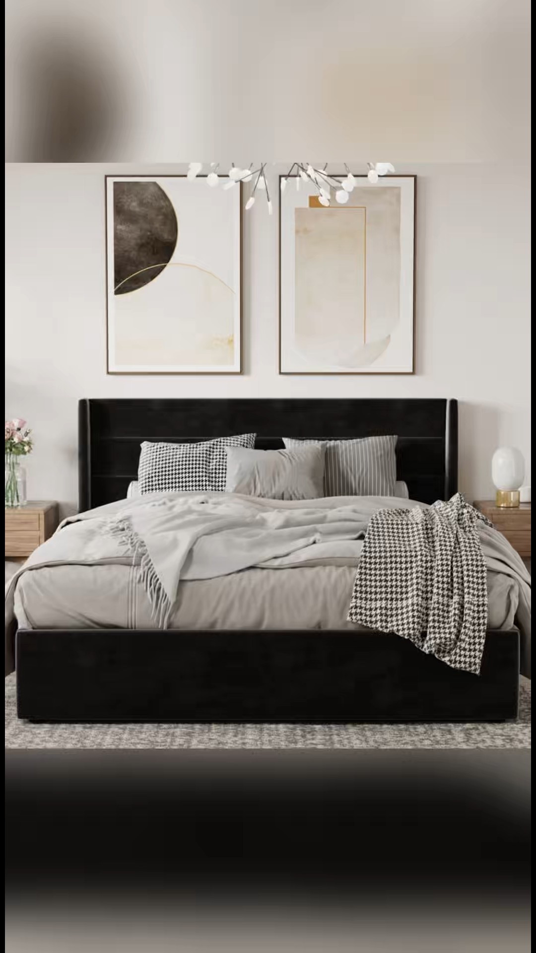 Need discreet storage in your bedroom to free up closet or corner space? I’ve got you! A Hydraulic Lift Up Storage Upholstered Platform Bed
The lift-and-lift design allows for greater space underneath to store luggage, storage bags, out-of-season bedding, and clothes bins, keeping your closet clutter-free.
We once lived in an 850 sq ft townhouse. Space saving, functional furniture was a clutter killer and helped our home look nice with those “extras” being no one else’s business. 😃

#LTKHome #LTKSaleAlert