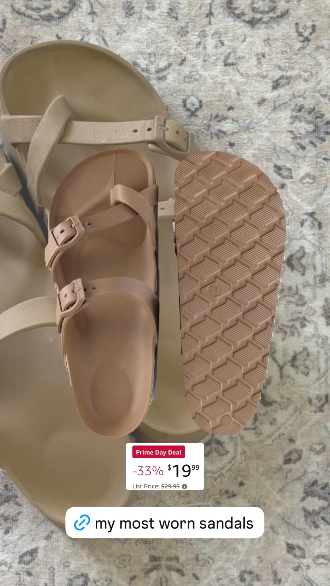 Best sandals! Everyone I’ve recommended them to tells all their friends too