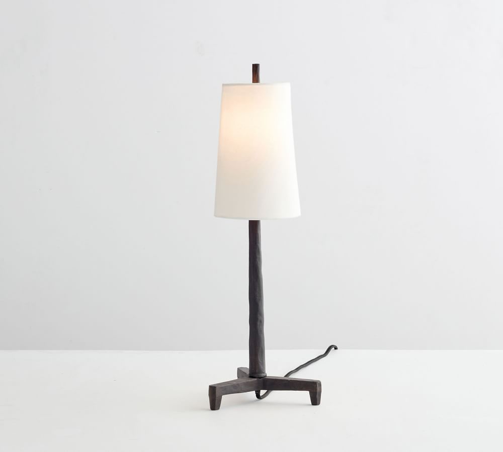 Fallon Forged-Iron Table Lamp | Pottery Barn (US)