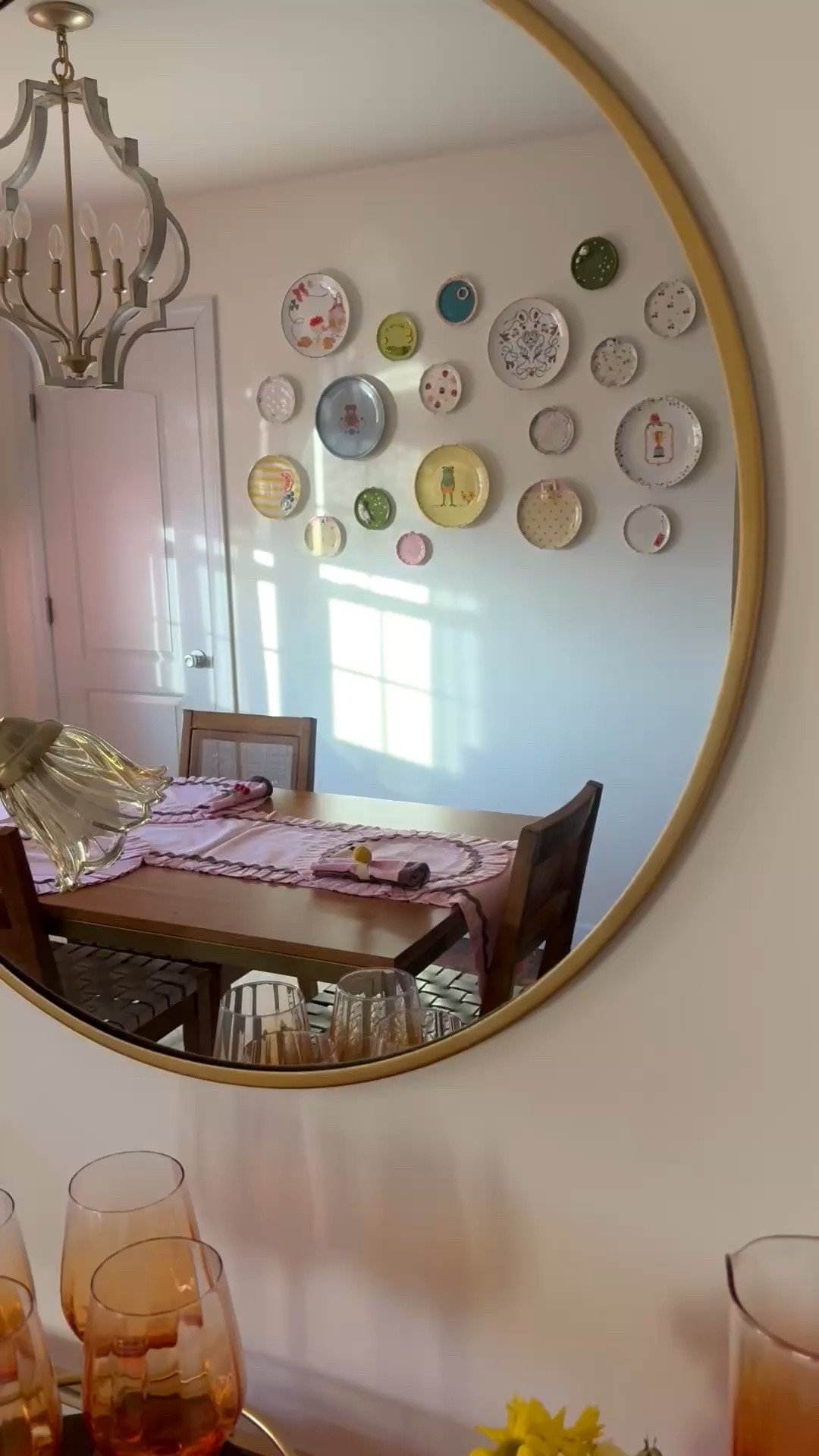 I highly recommend designing a plate wall ✨
