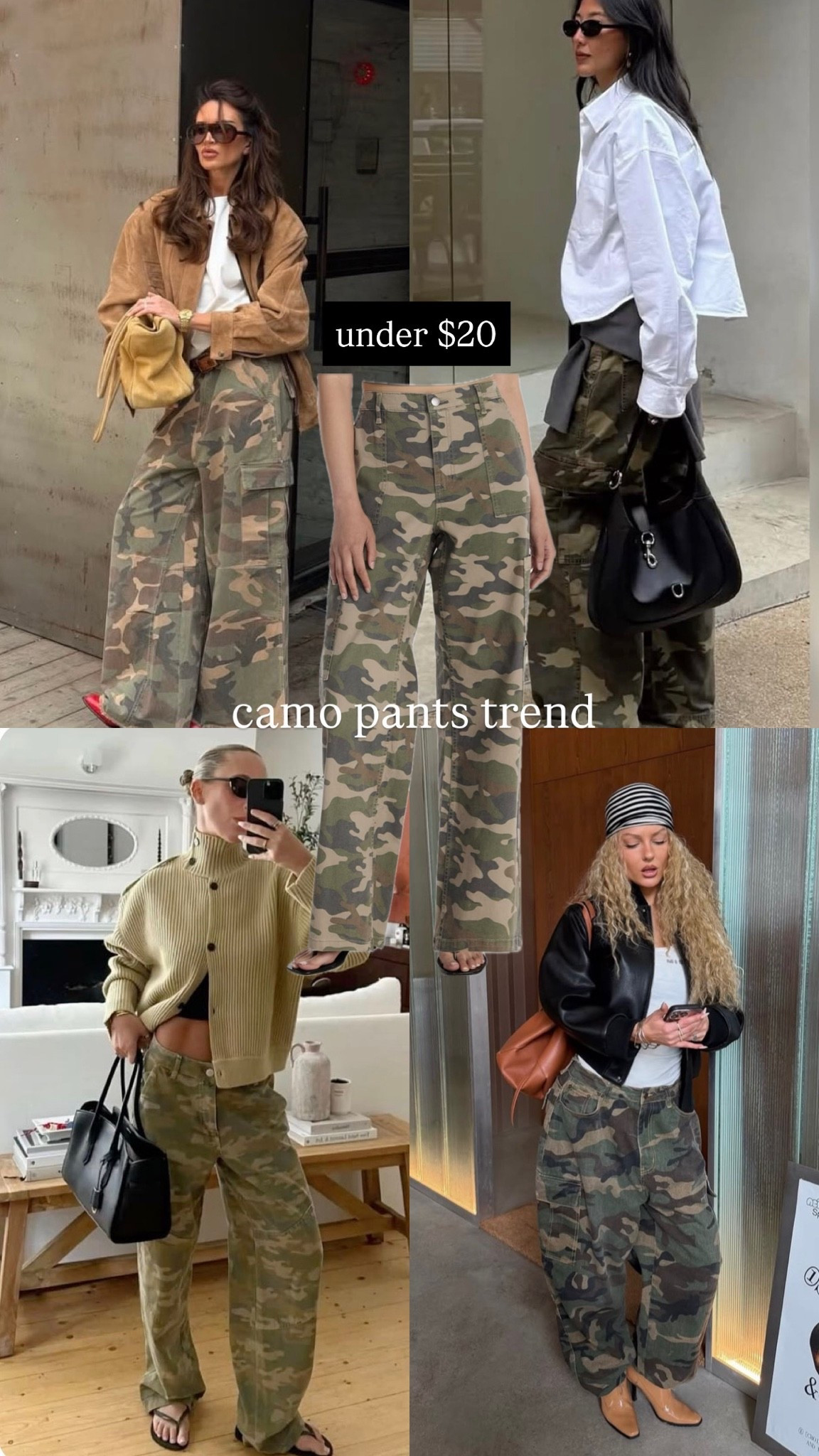 Must have camo pants for fall 
Under $20 from Walmart
Linking more styles as well

#LTKootd #LTKNYFW #LTKSaleAlert