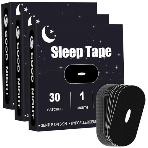 Mouth Tape for Sleeping (90 Pack), Portable, Breathable, Easy to Use,Gentle On Skin | Amazon (US)