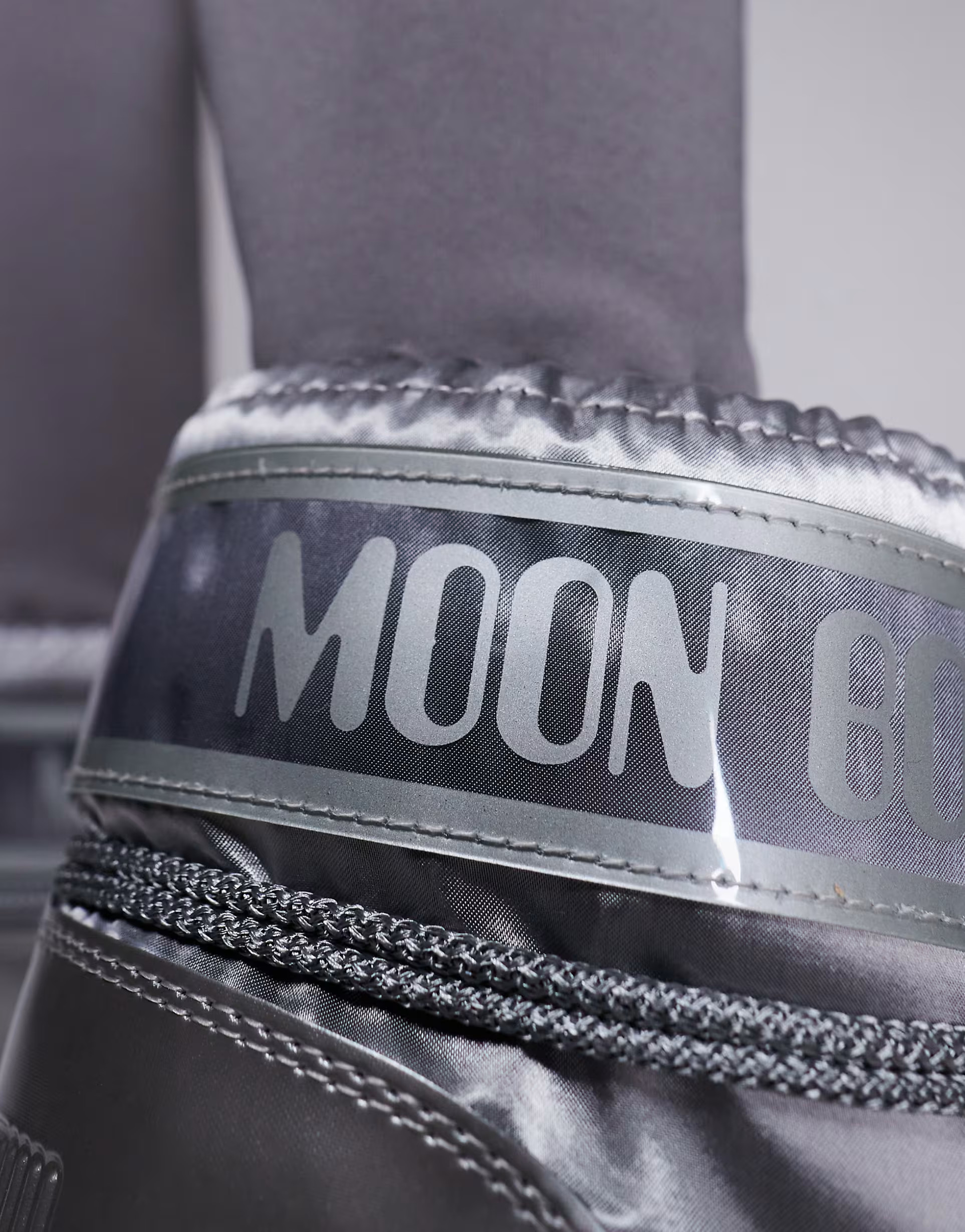 Moonboot Icon low boots in silver | ASOS (Global)