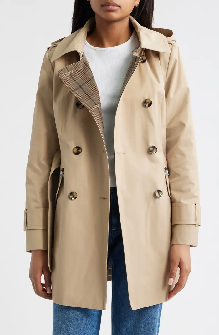 Double Breasted Trench Raincoat | Nordstrom