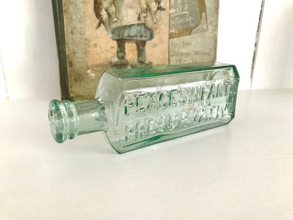 Antique Pharmacy Bottle Peaces Infant Preservative Chemist | Etsy | Etsy (US)