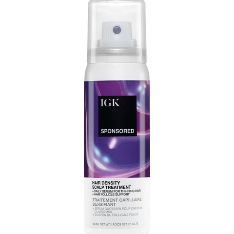 SPONSORED Hair Density Scalp Treatment | IGK Hair