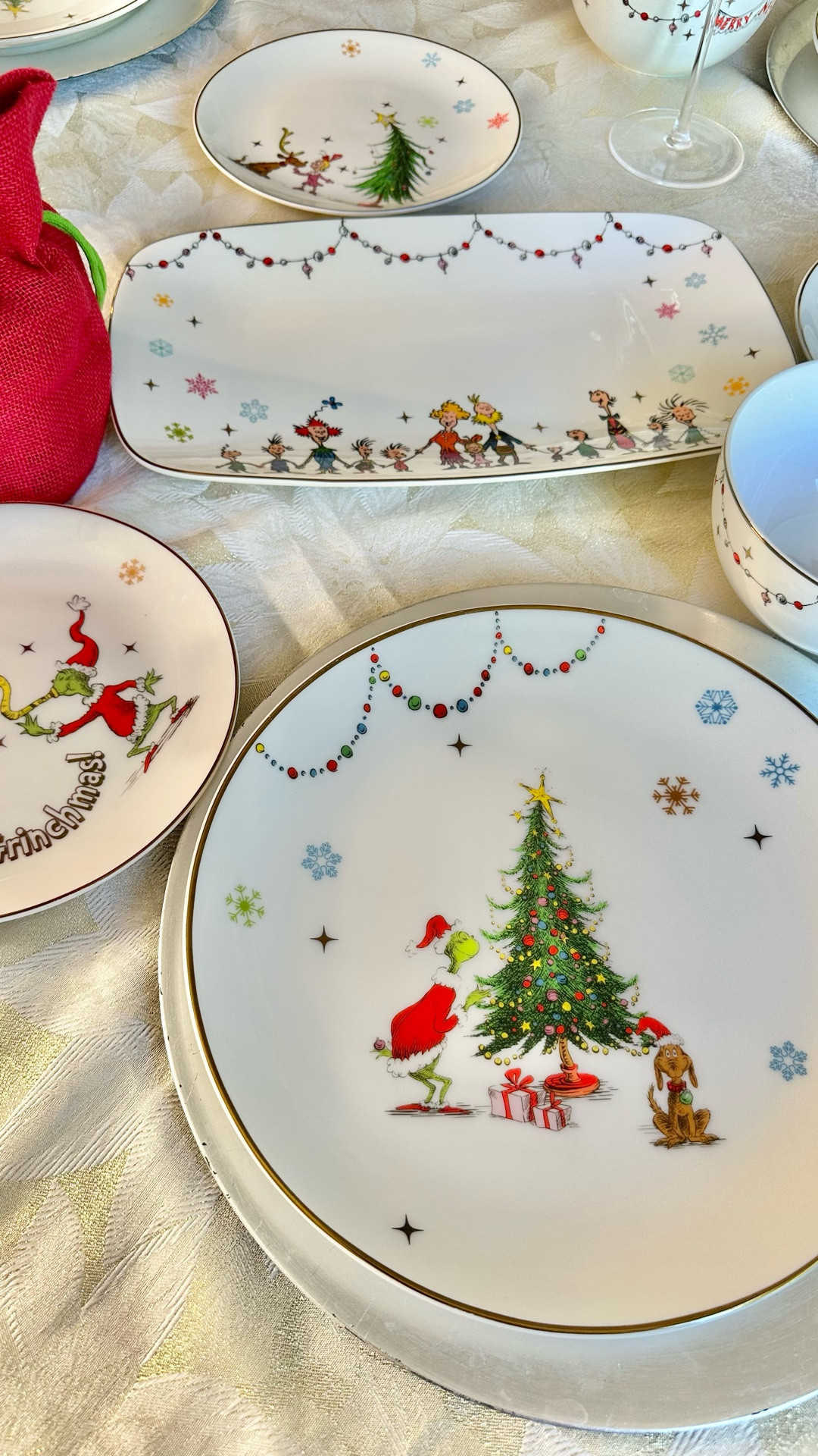Just showing off my new Grinch dishes from Lennox. 

#LTKGiftGuide #LTKHome #LTKHoliday