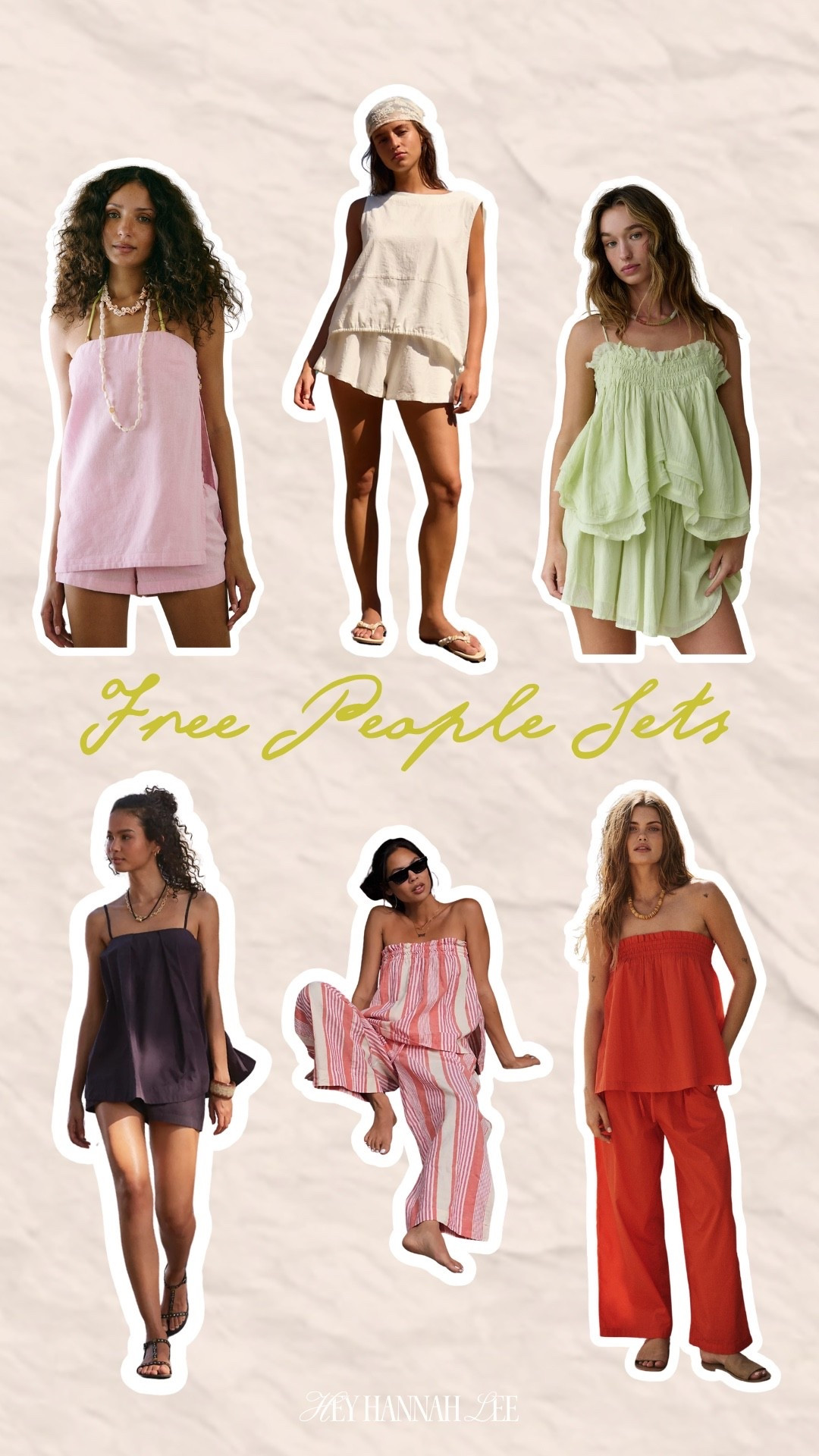 Free People sets 😍😍😍 OBSESSED! 
summer outfits, matching sets, vacation wear, beach outfit, summer style, fashion

#LTKootd #LTKgrwm