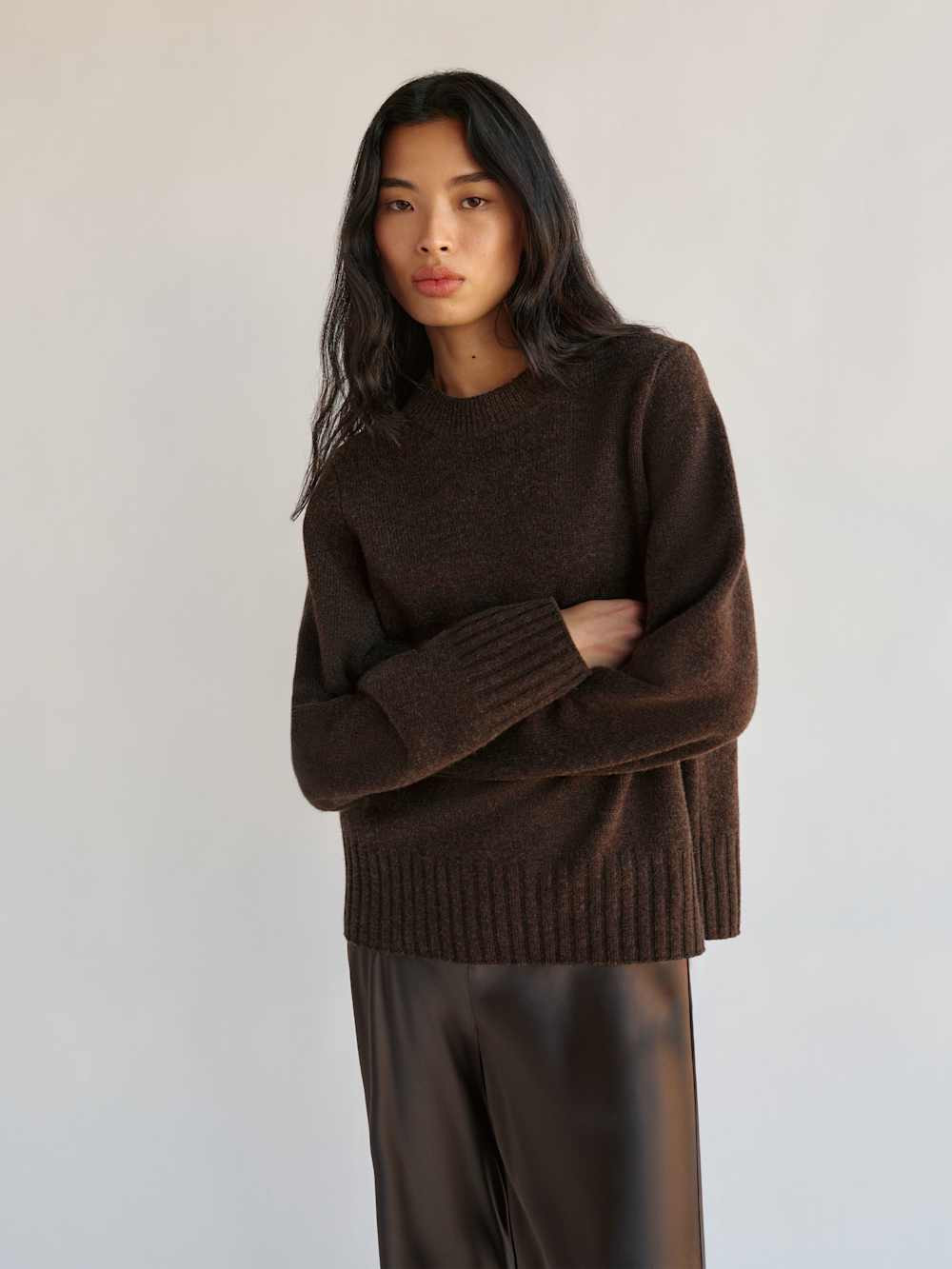 Cove Cashmere Oversized Crew | Reformation (Global)