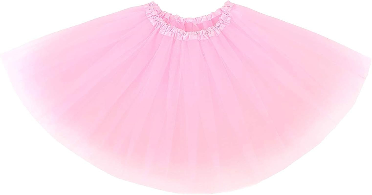 Ksnnrsng Women's Tutu Skirt Mini Skirt, 3 or 5 Layers, Petticoat, Dance Dress, Stretchy Ballet Sk... | Amazon (DE)
