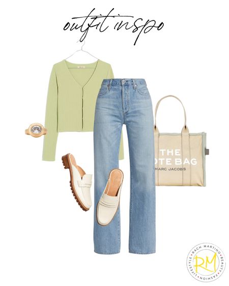 Spring outfit idea, white loafers, outfit, skinny jeans, and cardigan outfit idea 

#LTKunder50 #LTKstyletip #LTKsalealert