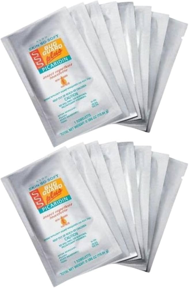 Avon Skin So Soft Bug Guard Plus Picaridin Insect Repellent Towelettes – DEET-Free Mosquito Rep... | Amazon (US)