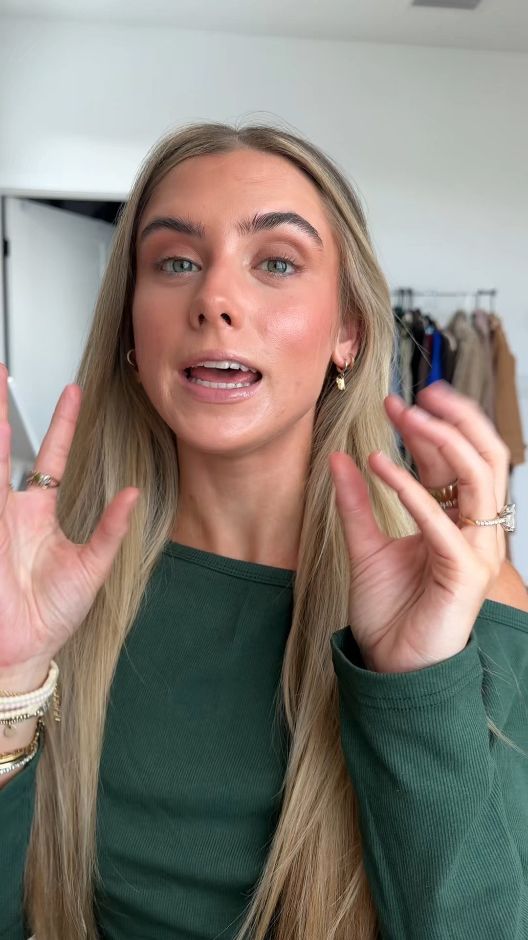  If this isn't a transfer test then I don't know what is 😏@lorealparis Setting Mist now comes in a XL size at 3.9 oz! I am pumped for this 👏 This is the setting spray I swear by because it has a wear time of up to 36 hours. This is my final step of my makeup routine to make sure the makeup doesn’t move. Now we have one for the vanity and one for the travel makeup bag too. What makes this setting spray so great is that it is sweat resistant, smudge resistant, phone resistant, and waterproof. Could you ask for anything more? 

#LTKFindsUnder50 #LTKgrwm #LTKBeauty