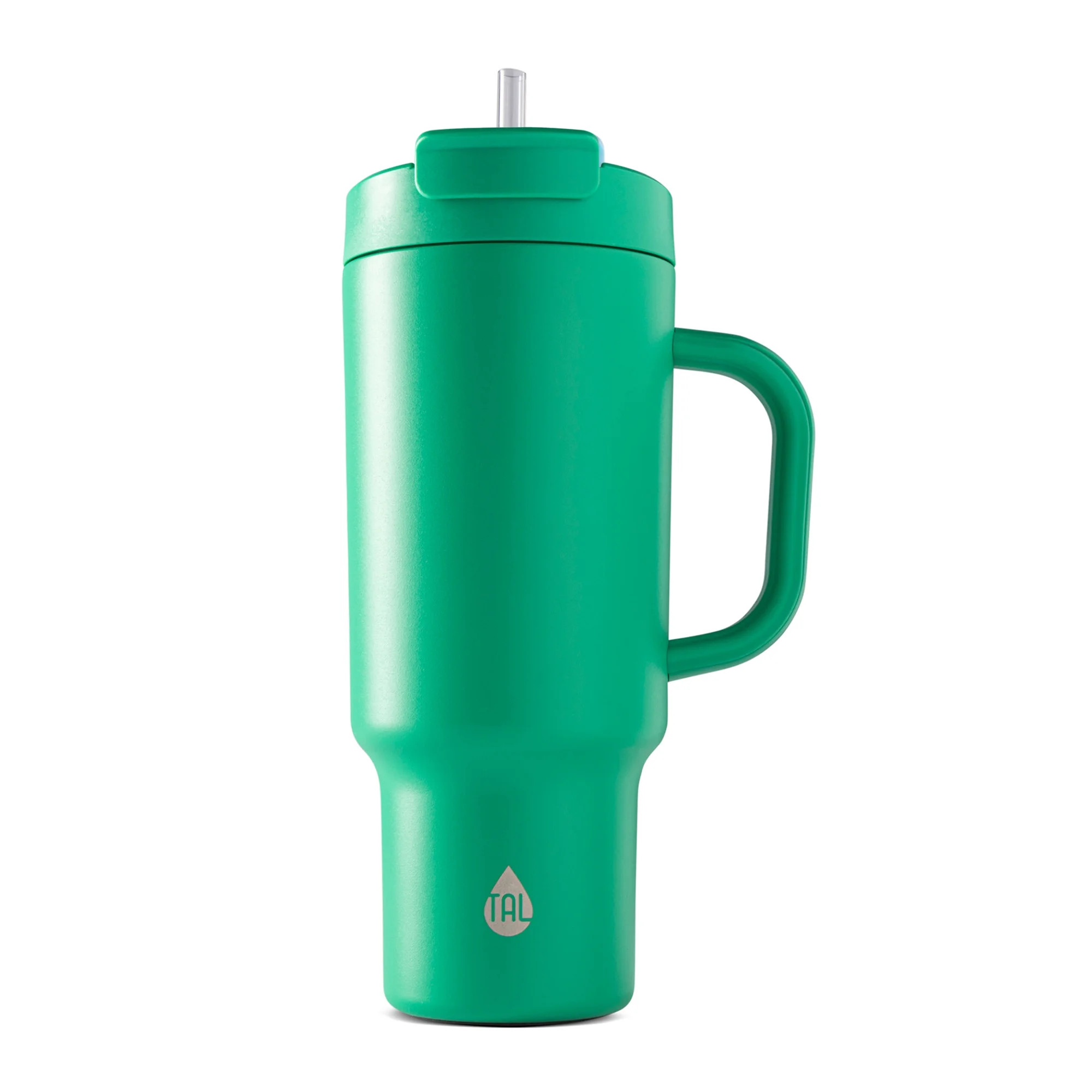 TAL Stainless Steel Hudson Tumbler with Straw 40 fl oz, Green | Walmart (US)