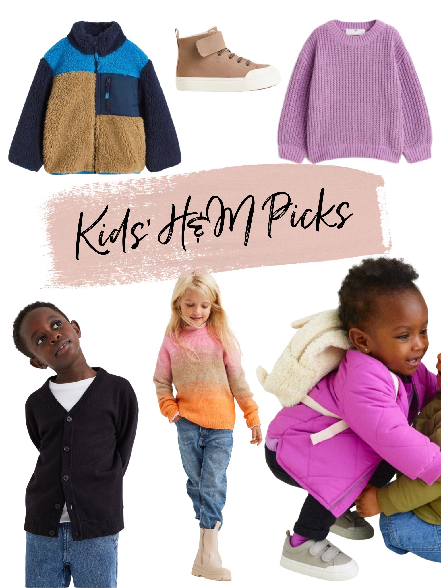 Kids’ picks from H&M! Every item sells out so fast. Act quickly.

Kids fall fashion, fall outfits, boys clothing, girls clothing, sweaters, fall jackets, H&M 

#LTKkids #LTKunder50