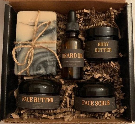 Gift for Men, Gift Box for Men, Self Care Gift Box, Spa GIft Set, Birthday Gift Box, Bath and Bea... | Etsy (US)