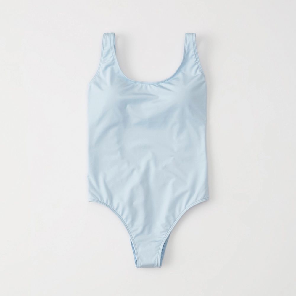 Scoopneck One Piece Swimsuit | Abercrombie & Fitch US & UK