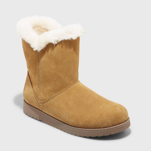 Women's Cat Mid Shearling Style Boots - Universal Thread™ | Target