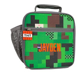 Mackenzie Minecraft™ Camo Lunch Box | Pottery Barn Kids