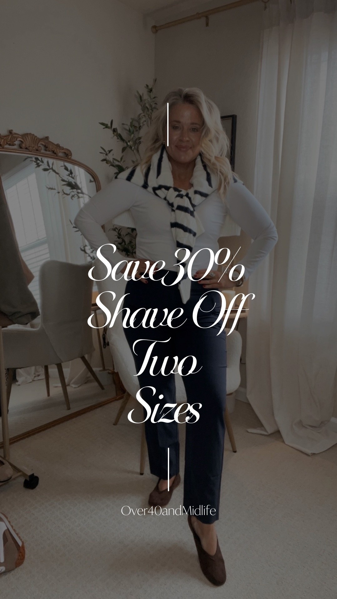  ✨Tap the bell, save and ❤️ for over 40 fashion, midlife style, midsize fashion and luxury looks for less. 

⬇️Sizing information:
10 (size down if in between sizes.)

These pants shaved off two sizes…
And I didn’t step foot in a gym or change a single thing about my body. 👖🔥

At 47, finding pants that actually flatter a midsize, midlife belly?
Feels impossible — until now.

✨ High-rise
✨ Soft but structured
✨ Belly-friendly (not belly-fighting!)
✨ And yes — they’re 30% off right now.

I styled all 4 colors:
🖤 Black — classic + chic
🩶 Grey — soft + elevated
🍷 Maroon — fall favorite
💙 Navy — neutral staple

⚠️ This sale won’t last
💬 Tag a bestie who needs pants that actually fit the body she has now
💾 Save this so you don’t forget the name: Endless High Rise.

👑 Because confidence isn’t about shrinking —
It’s about choosing clothes that love you back.

Follow my LTK @Over40andmidlife on the @shop.LTK app to view this post and get my exclusive app-only content!

#liketkit 
@shop.ltk
https://liketk.it/5oW15

Follow my LTK @Over40andmidlife on the @shop.LTK app to view this post and get my exclusive app-only content!

#liketkit 
@shop.ltk
https://liketk.it/5oW8n

Follow my LTK @Over40andmidlife on the @shop.LTK app to view this post and get my exclusive app-only content!

#liketkit #LTKSaleAlert #LTKMidsize #LTKOver40
@shop.ltk
https://liketk.it/5HkYs