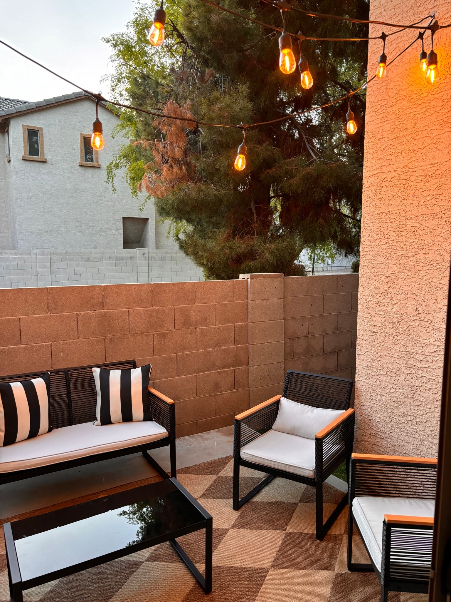 small space design!! we love how our little courtyard is coming together. 

#LTKSaleAlert #LTKHome #LTKSeasonal