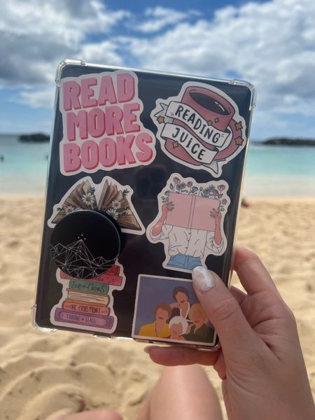 My Amazon kindle comes on every vacation with me! Love that I can stock it with books without the weight of bringing the physical copies!

Amazon kindle | kindle case | popsocket | kindle cover | reading | stickers 
