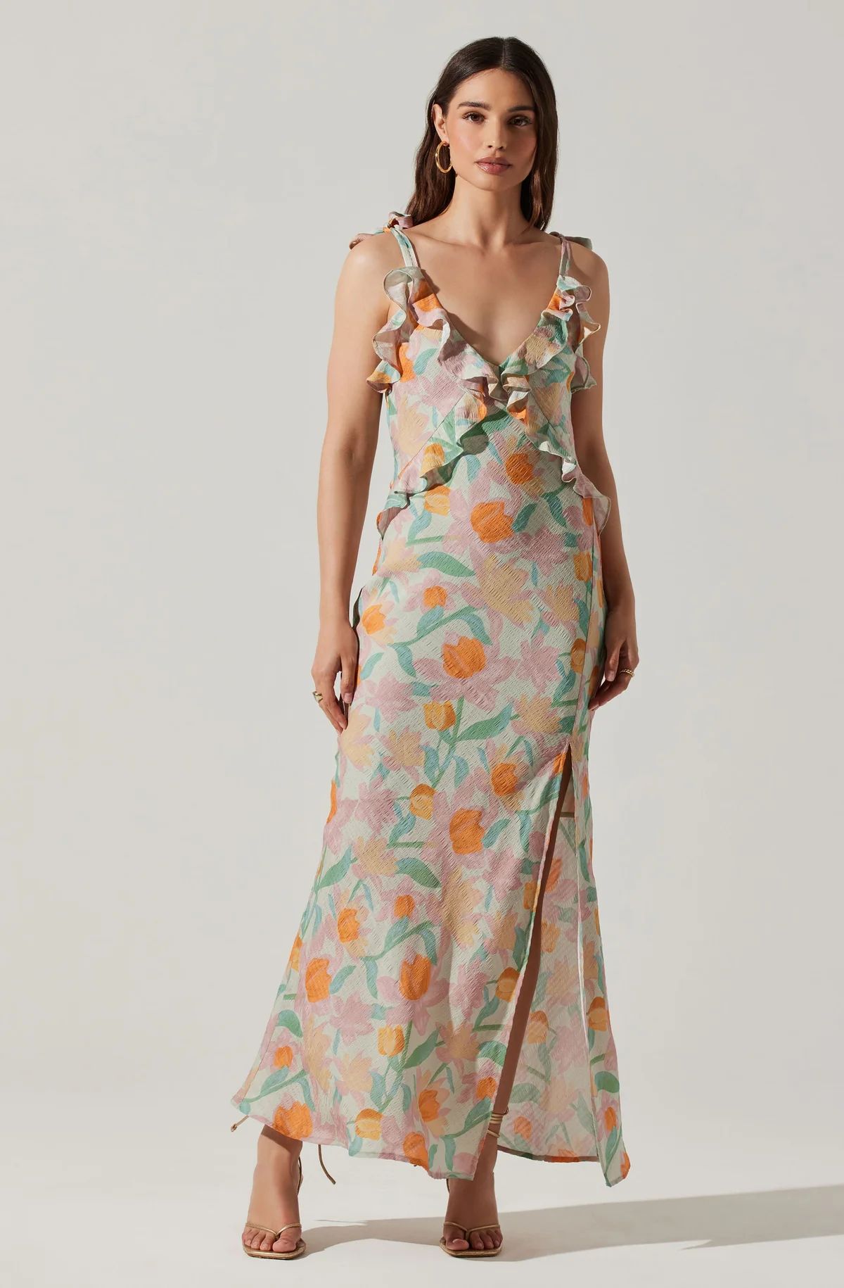 Sorbae Floral Maxi Dress | ASTR The Label (US)
