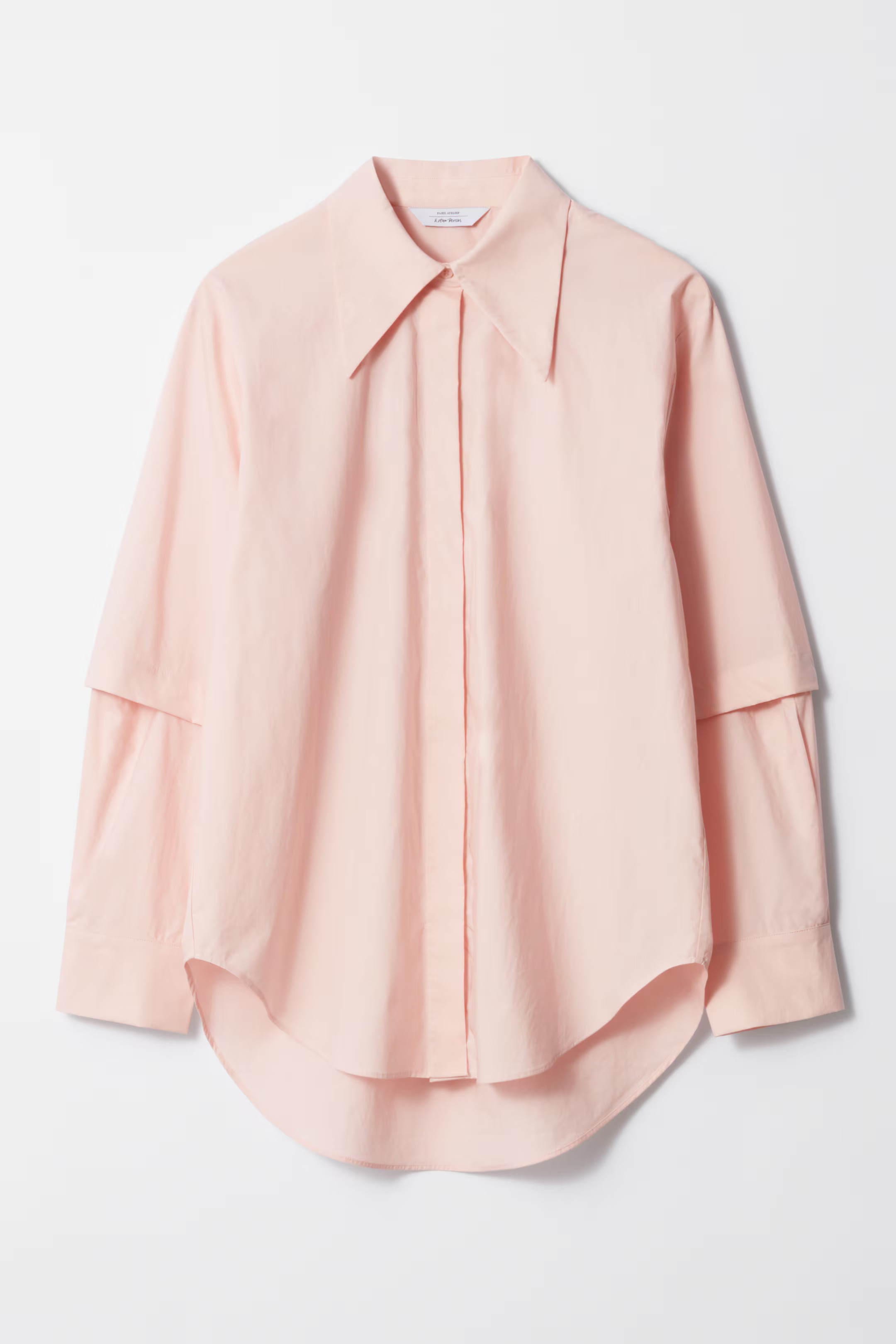 Layered-Sleeve Shirt | H&M (UK, MY, IN, SG, PH, TW, HK)