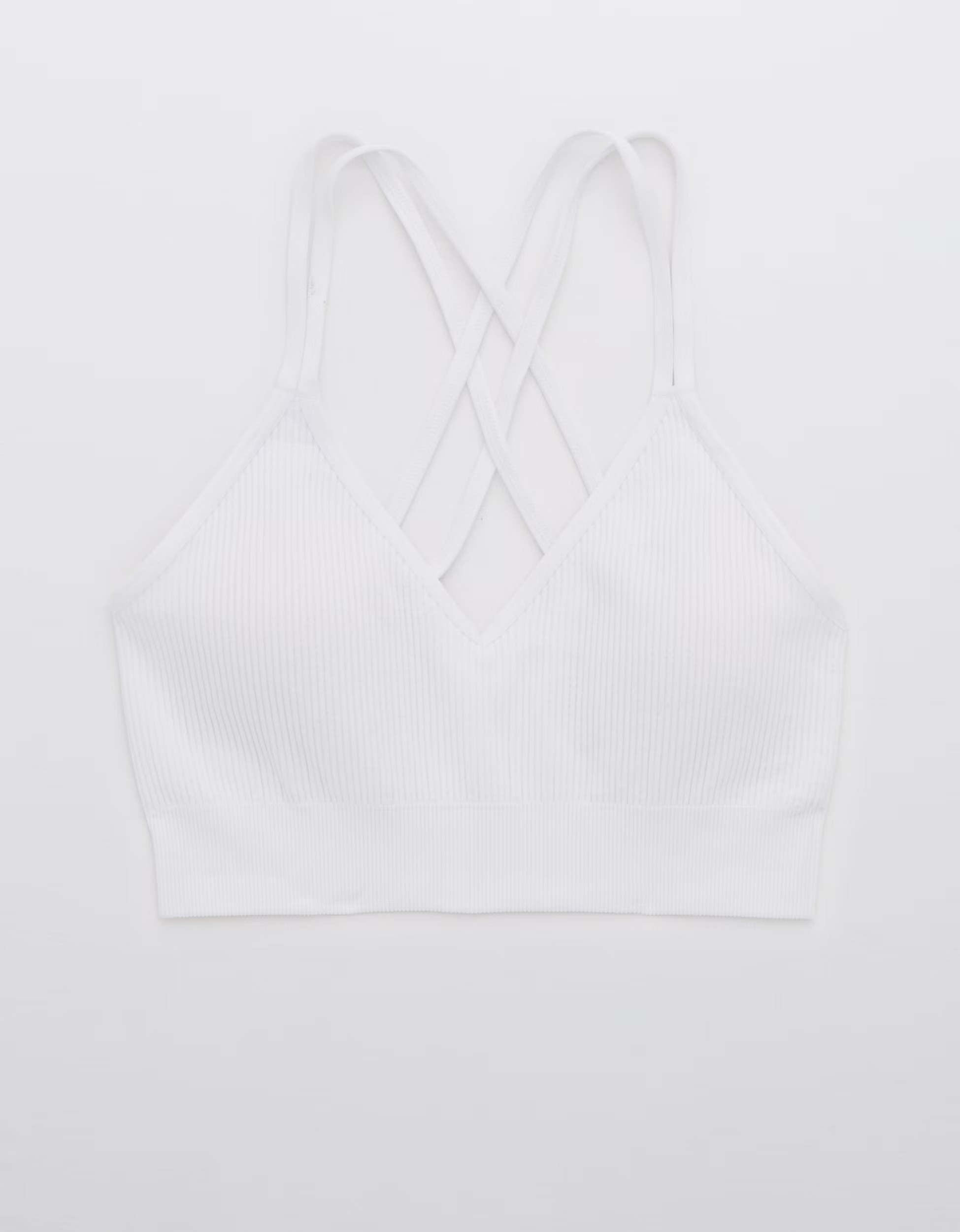 Aerie Seamless Strappy Padded Bralette | American Eagle Outfitters (US & CA)