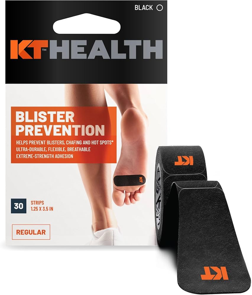 KT Health Blister Prevention Tape – 30 Precut Strips for Blister Protection, Strong Adhesive, D... | Amazon (US)