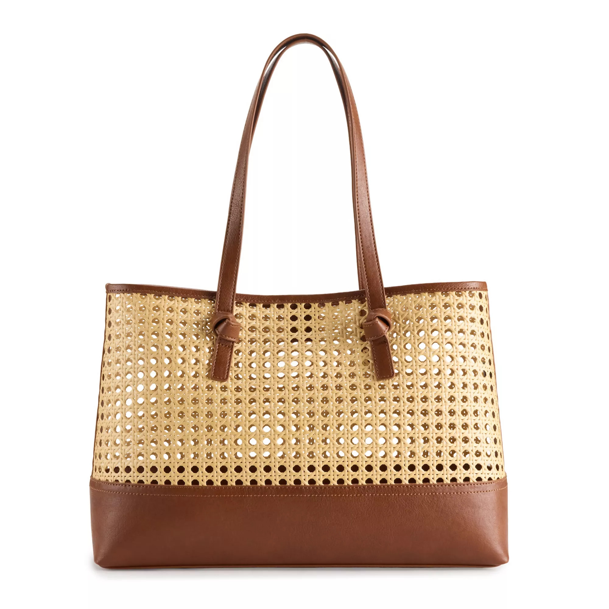 Sonoma Goods For Life® Ocean Caning Knot Tote Bag | Kohl's