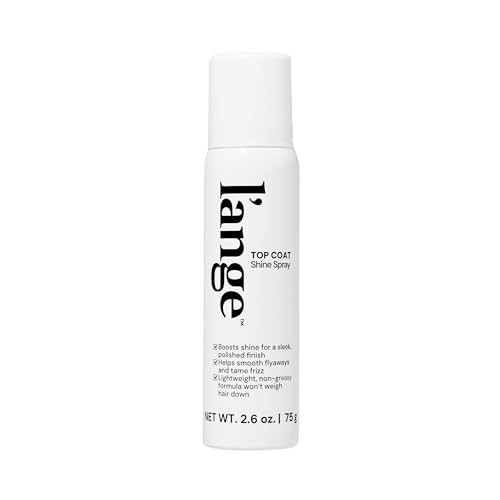 L’ange Top Coat Shine Spray | High-Gloss Finish | Helps Smooth Flyaways | Helps Tame Frizz | Ultra-Fine Mist | Lightweight, Hydrating Formula | Designed not to Weigh Hair Down | Amazon (US)