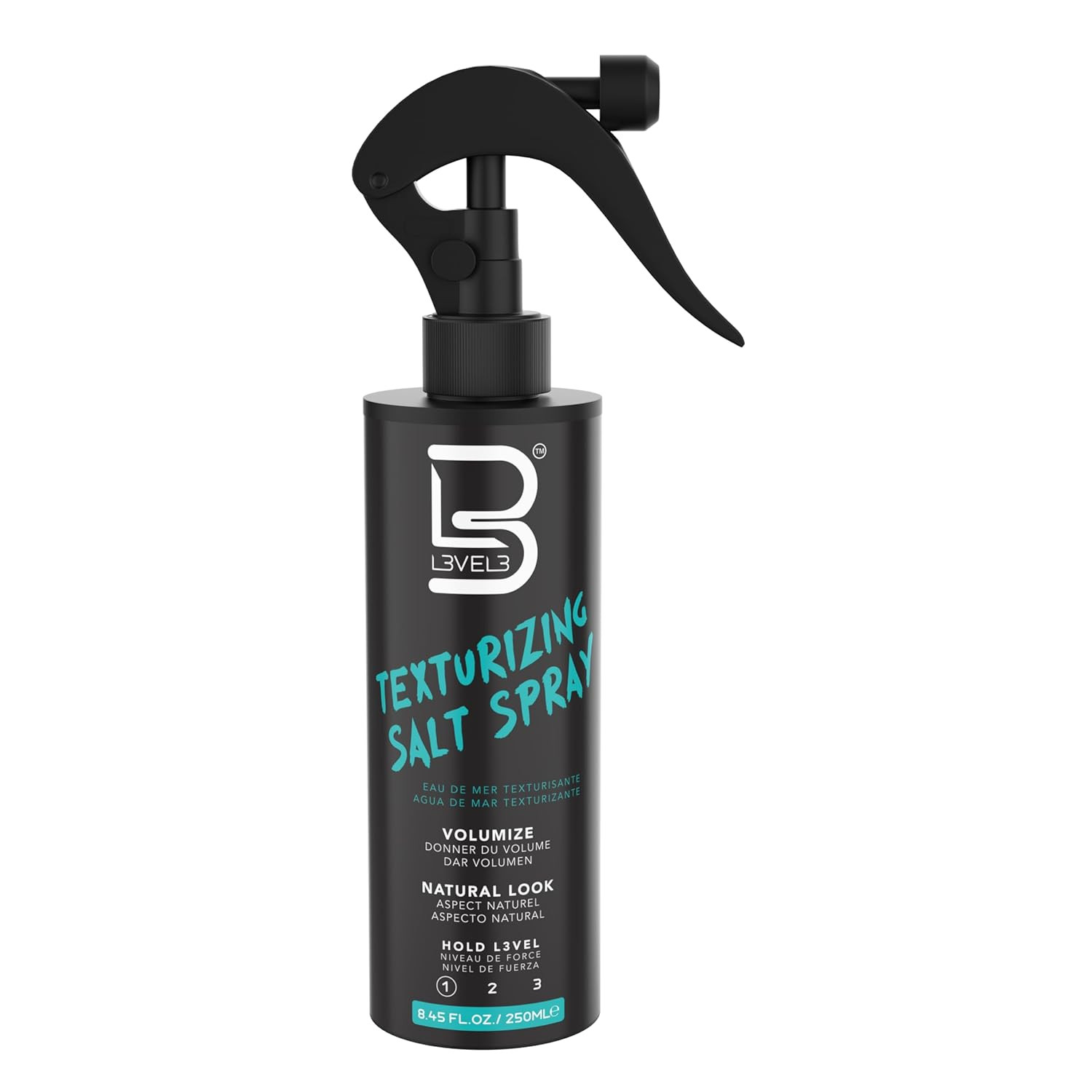 L3 Level 3 Sea Salt Texturizing Spray - Creates Beachy Waves and Texture - Casual Hair Finish | Amazon (US)