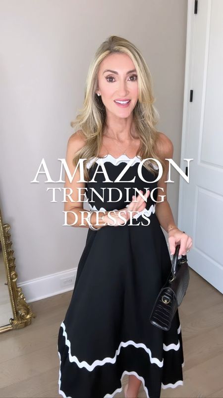 Trending dresses from Amazon. Perfect for Easter, Mothers Day, vacation, date night. More colors in all. Size small. Black one runs a little big in busy area 

#LTKstyletip #LTKVideo #LTKfindsunder50