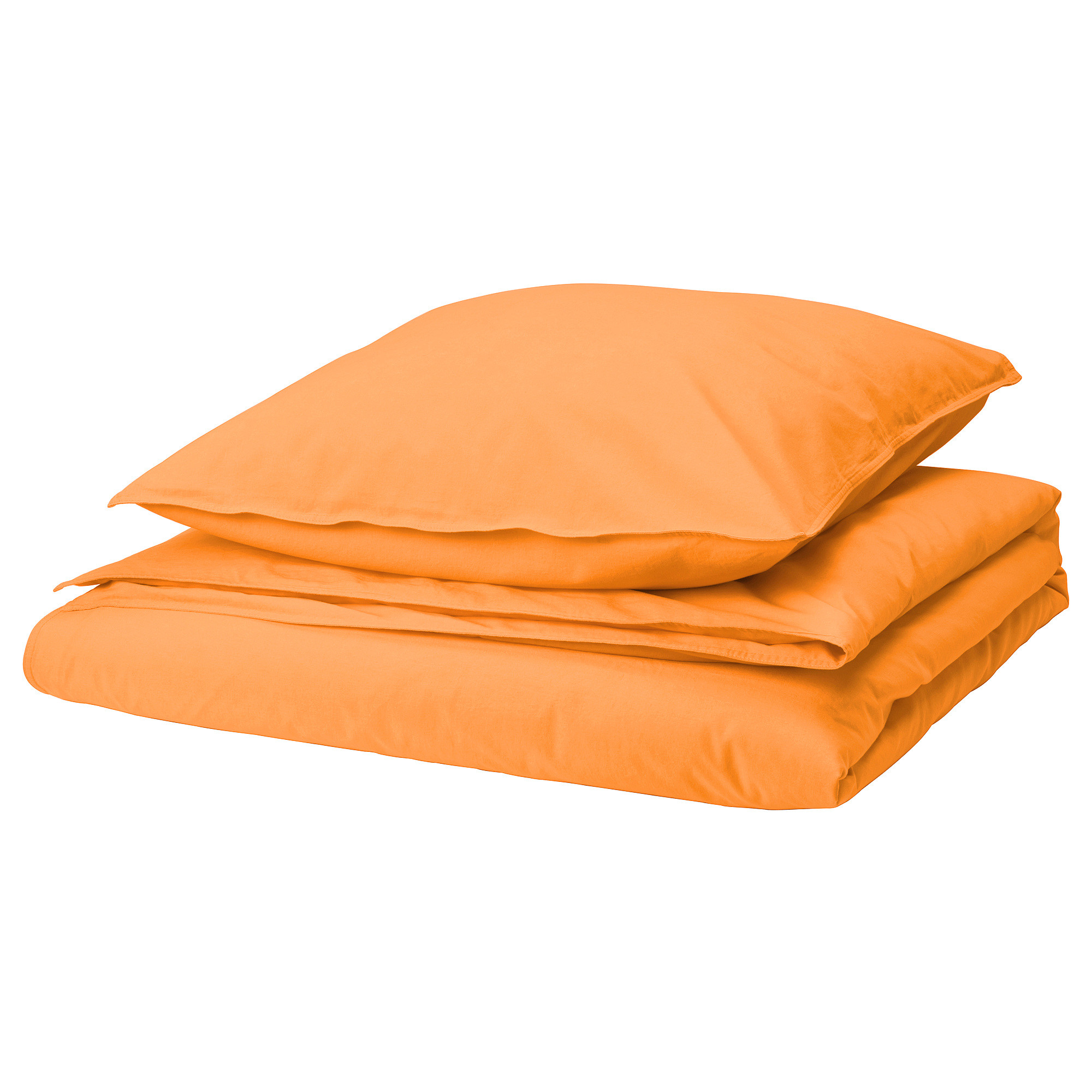 ÄNGSLILJA Bettwäsche-Set, 2-teilig, orange, 140x200/80x80 cm - IKEA Deutschland | IKEA (DE)