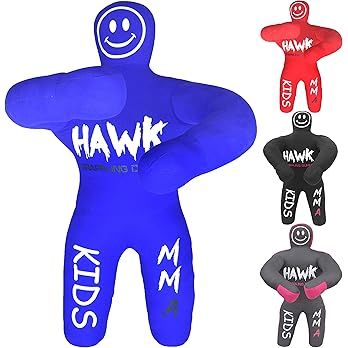 Hawk Sports Kids Grappling Dummy for Fitness & Training, Pose, Strike & Throw Wrestling Dummy for... | Amazon (US)
