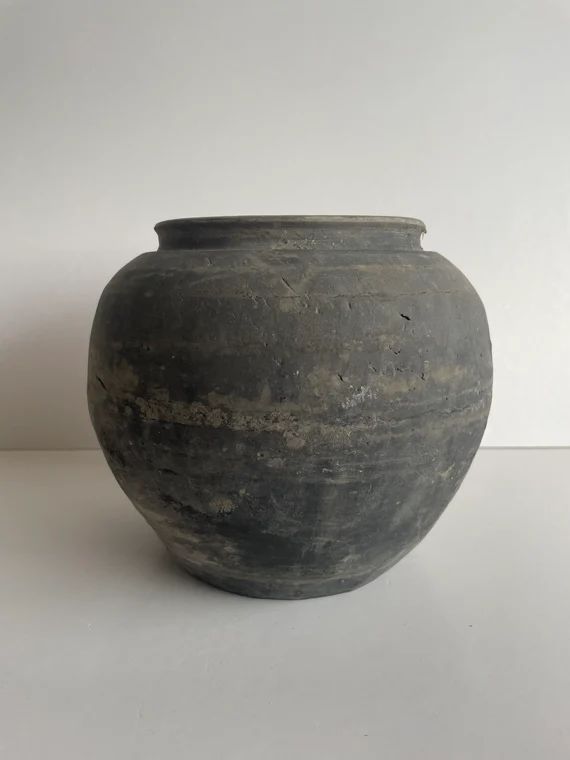 Small Vintage Clay Pot | Etsy (US)