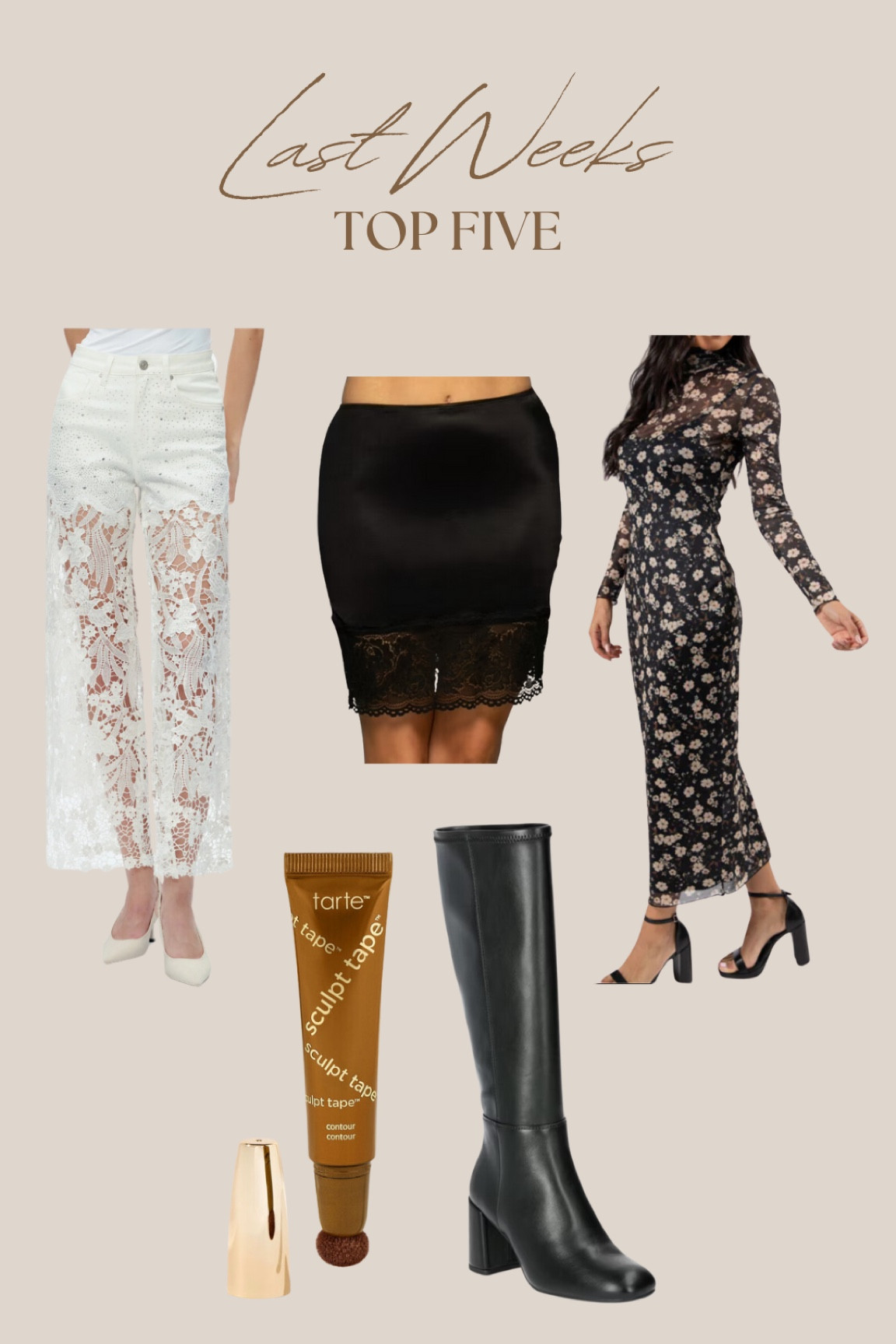 Last weeks top five best sellers! ❤️

#LTKStyleTip #LTKBeauty #LTKShoeCrush